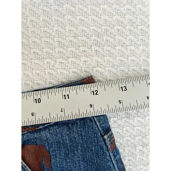 Girls Equestrian Jean Skirt - Picture 4 of 6